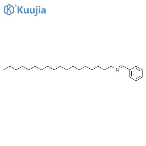 1-Octadecanamine, N-(phenylmethylene)- structure