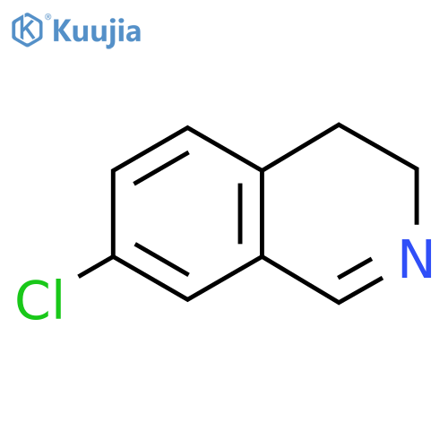 7-Chloro-3,4-dihydroisoquinoline structure