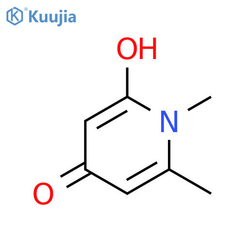 4-hydroxy-1,6-dimethyl-1,2-dihydropyridin-2-one structure