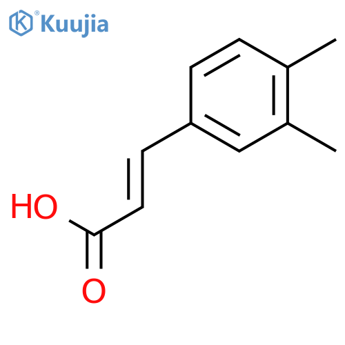 3,4-Dimethylcinnamic Acid structure