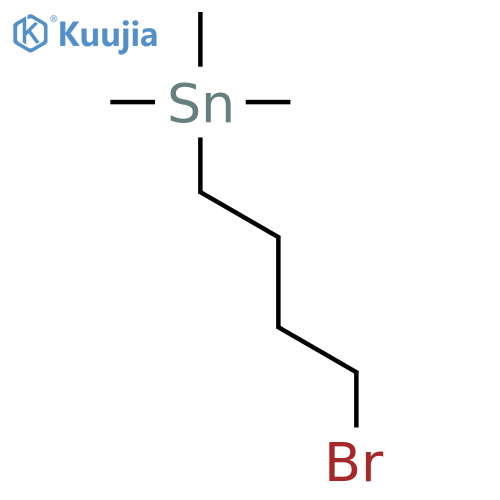 Stannane, (4-bromobutyl)trimethyl- structure