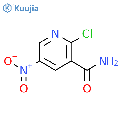 2-Chloro-5-nitronicotinamide structure