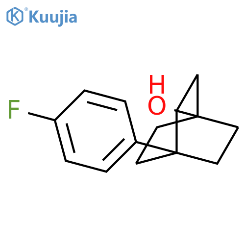 4-(4-fluorophenyl)bicyclo[2.2.2]octan-1-ol structure
