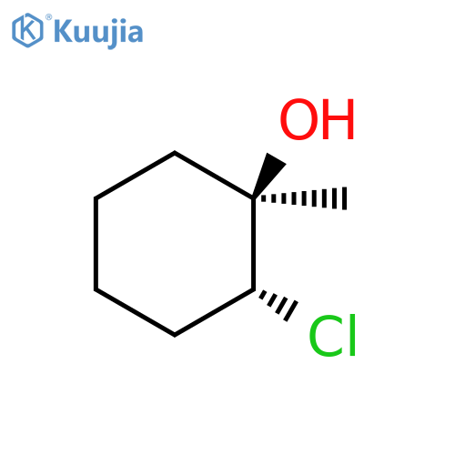 Cyclohexanol, 2-chloro-1-methyl-, trans- structure