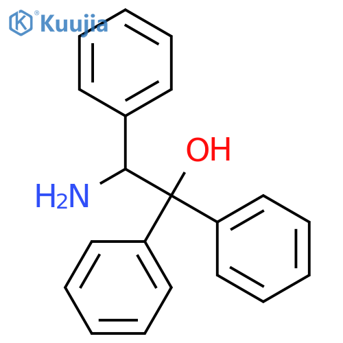 Benzeneethanol, b-amino-a,a-diphenyl- structure
