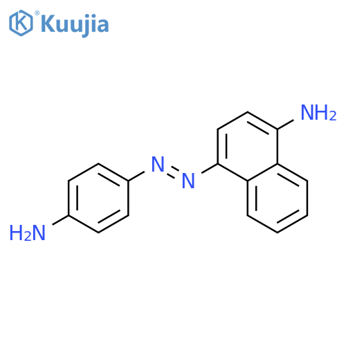 1-Naphthalenamine,4-[2-(4-aminophenyl)diazenyl]- structure
