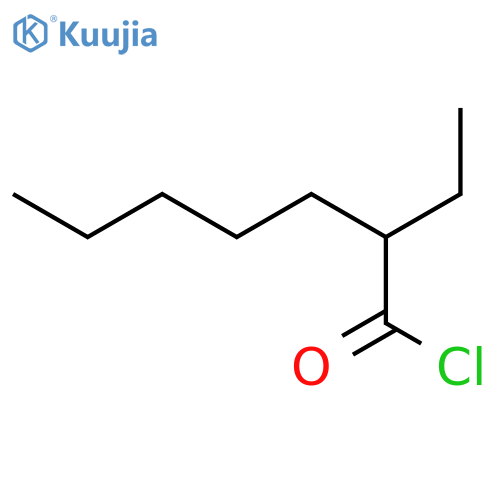 Heptanoyl chloride, 2-ethyl- structure
