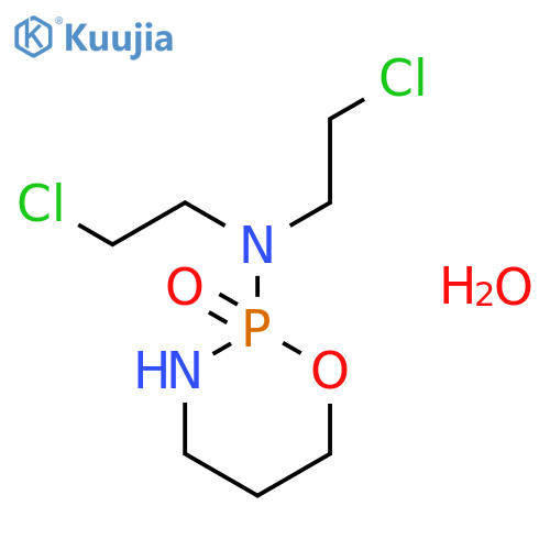Cyclophosphamide hydrate structure