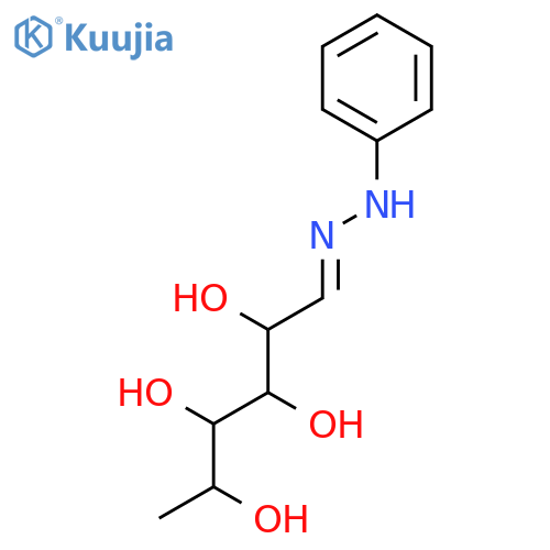 (1z)-1-(phenylhydrazinylidene)hexane-2,3,4,5-tetrol structure
