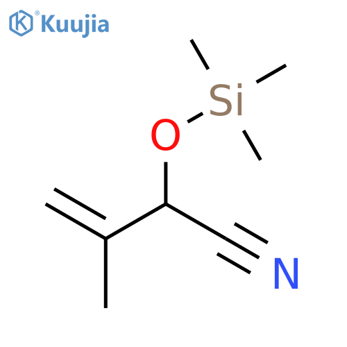 3-methyl-2-(trimethylsilyl)oxybut-3-enenitrile structure