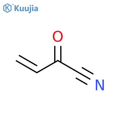 3-BUTENENITRILE, 2-OXO- structure