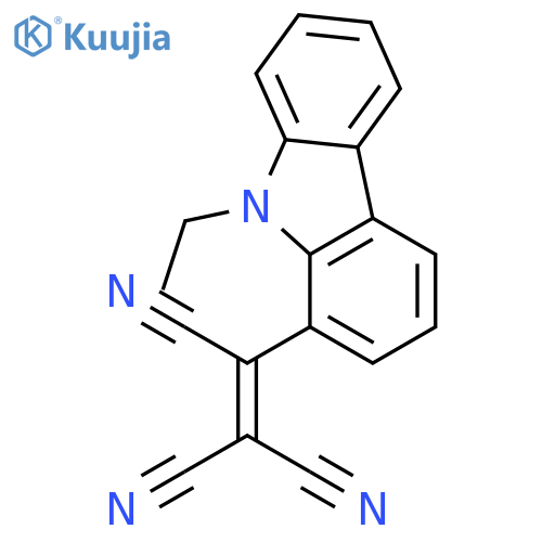 (9-Ethyl-9H-carbazol-1-yl)ethene-1,1,2-tricarbonitrile structure
