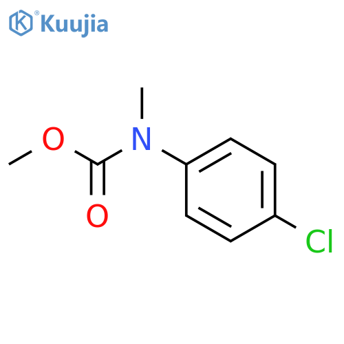 Carbamic acid,(4-chlorophenyl)methyl-, methyl ester (9CI) structure