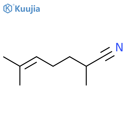 5-Heptenenitrile, 2,6-dimethyl-, (±)- structure