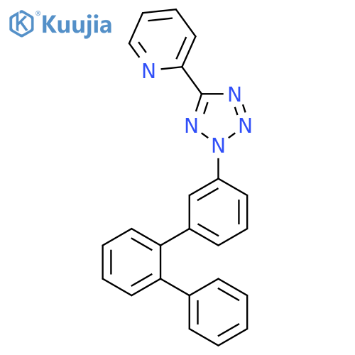 PYRIDINE, 2-(2-[1,1':2',1''-TERPHENYL]-3-YL-2H-TETRAZOL-5-YL)- structure