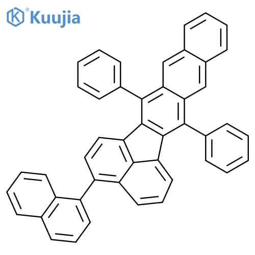 NAPHTHO[2,3-K]FLUORANTHENE, 3-(1-NAPHTHALENYL)-7,14-DIPHENYL- structure