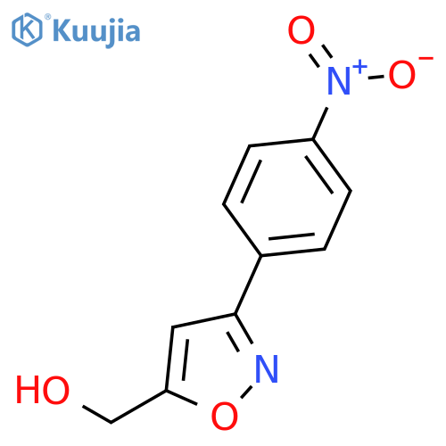 3-(4-Nitro-Phenyl)-Isoxazol-5-Yl-Methanol structure