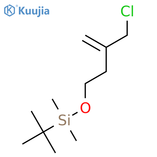 Silane, [[3-(chloromethyl)-3-butenyl]oxy](1,1-dimethylethyl)dimethyl- structure