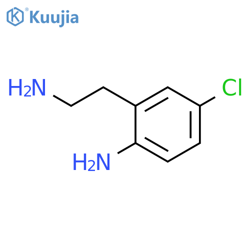 Benzeneethanamine, 2-amino-5-chloro- structure