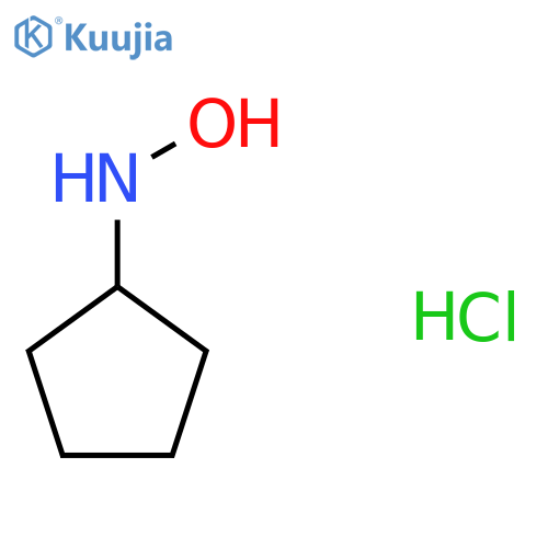 N-cyclopentylhydroxylamine hydrochloride structure