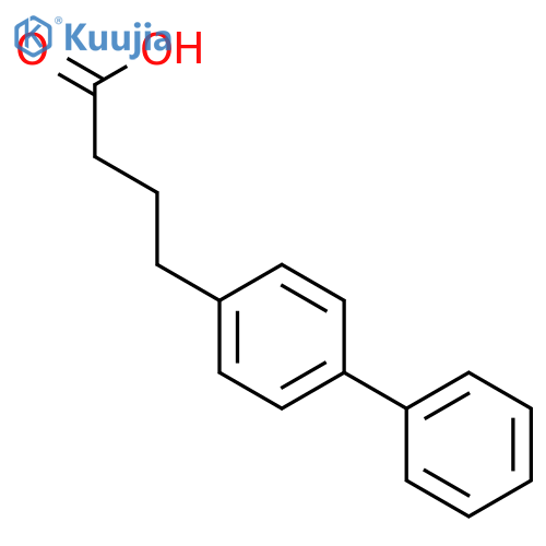 4-(Biphenyl-4-yl)butanoic Acid structure