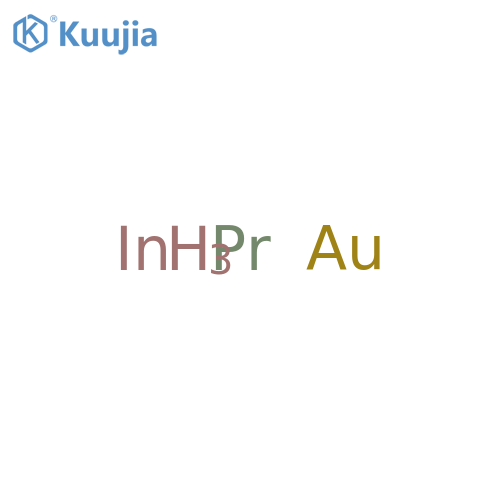 Gold, compd. with indium and praseodymium (1:1:1) structure