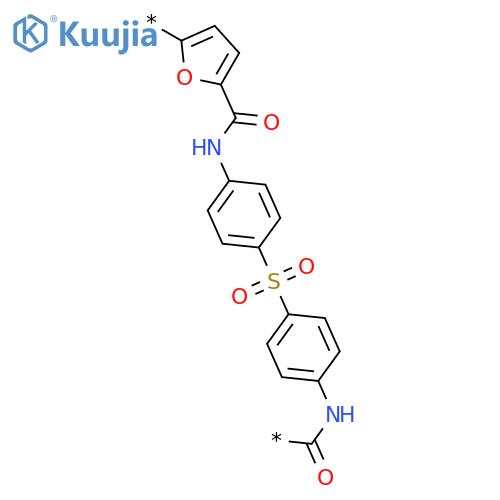 POLY(2,5-FURANDIYLCARBONYLIMINO-1,4-PHENYLENESULFONYL-1,4-PHENYLENEIMINOCARBONYL) structure