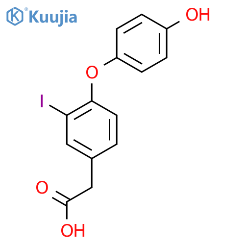 3-Iodothyroacetic Acid structure
