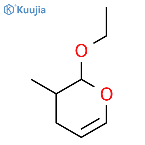 2H-Pyran, 2-ethoxy-3,4-dihydro-3-methyl-, trans- structure