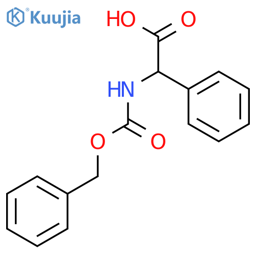 Cbz-DL-phenylglycine structure