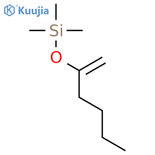 Silane, trimethyl[(1-methylenepentyl)oxy]- structure