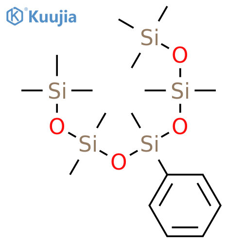 Pentasiloxane, 1,1,1,3,3,5,7,7,9,9,9-undecamethyl-5-phenyl- structure