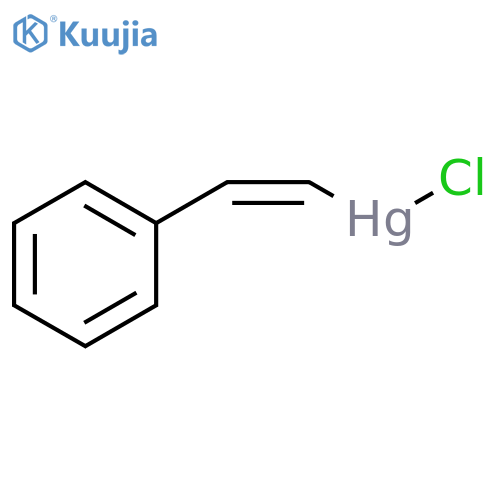 Mercury, chloro(2-phenylethenyl)-, (Z)- (9CI) structure