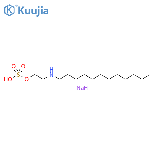 Ethanol, 2-(dodecylamino)-, 1-(hydrogen sulfate), sodium salt (1:1) structure