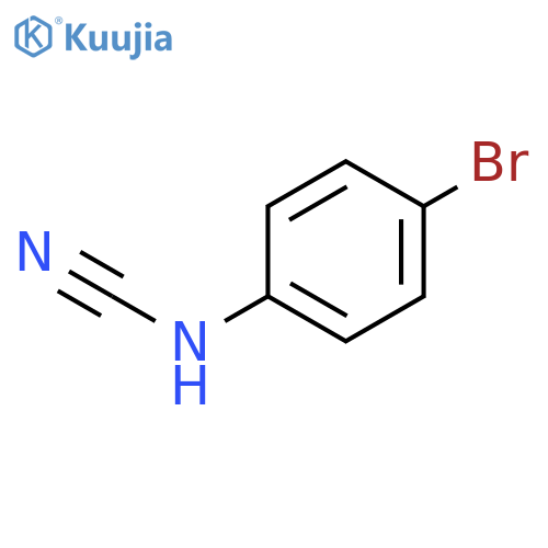 Cyanamide, (4-bromophenyl)- structure