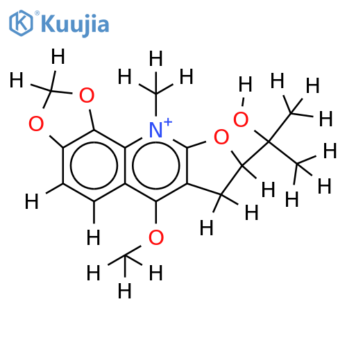 (S)-Hydroxyluninuum(1+) structure