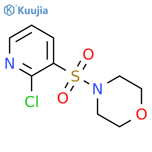 4-((2-Chloropyridin-3-yl)sulfonyl)morpholine structure