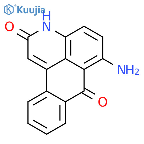 3H-DIBENZ[F,IJ]ISOQUINOLINE-2,7-DIONE, 6-AMINO- structure