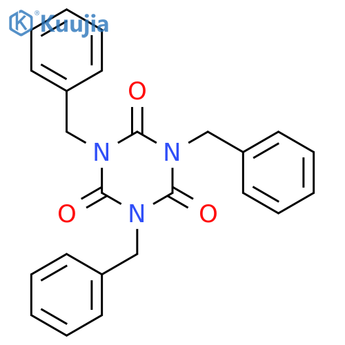 1,3,5-Triazine-2,4,6(1H,3H,5H)-trione,1,3,5-tris(phenylmethyl)- structure