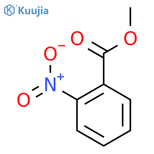 Methyl 2-nitrobenzoate structure