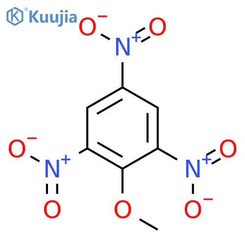 Benzene,2-methoxy-1,3,5-trinitro- structure