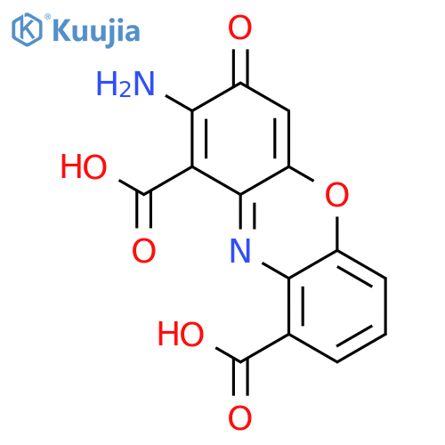 Cinnabarinic acid structure