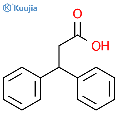 3,3-Diphenylpropionic acid structure