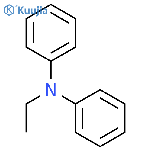 n-ethyl-n-phenylbenzenamine structure