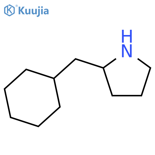 2-(Cyclohexylmethyl)pyrrolidine structure