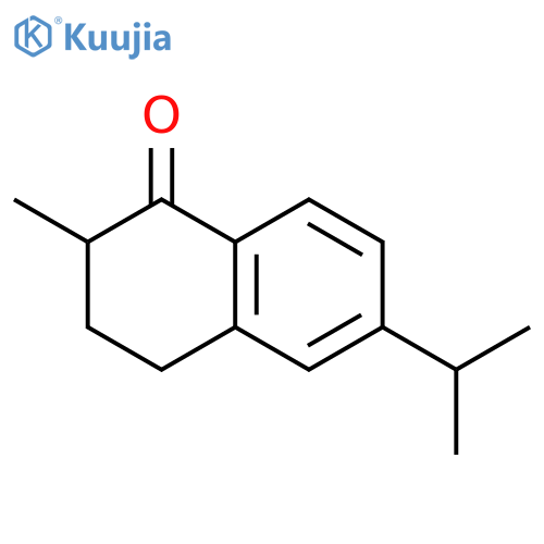 1(2H)-Naphthalenone, 3,4-dihydro-2-methyl-6-(1-methylethyl)- structure