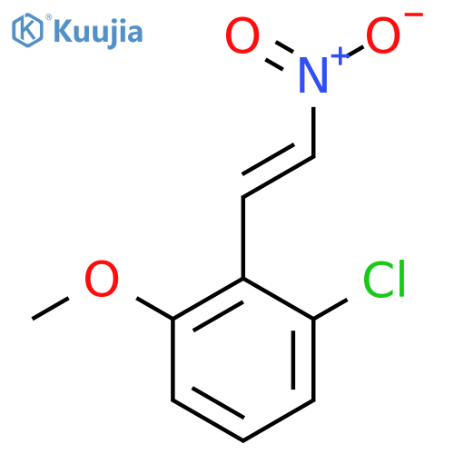1-chloro-3-methoxy-2-(2-nitroethenyl)benzene structure