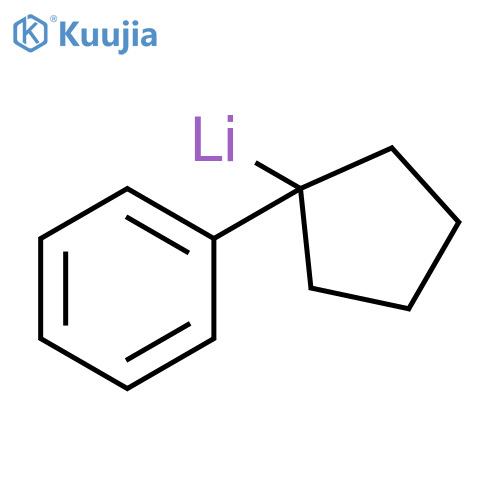 LITHIUM, (1-PHENYLCYCLOPENTYL)- structure