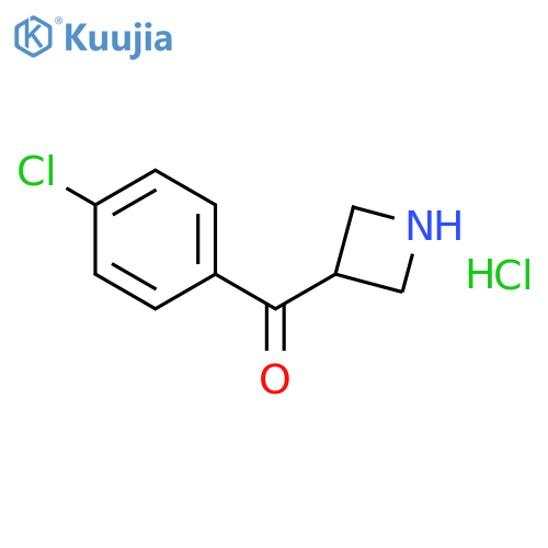 3-(4-chlorobenzoyl)azetidine hydrochloride structure