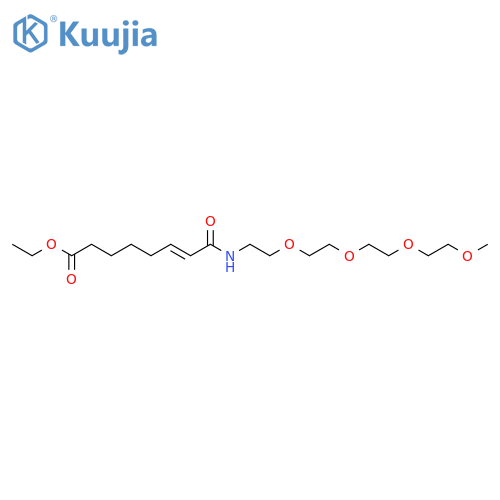 2,5,8,11-TETRAOXA-14-AZADOCOS-16-EN-22-OIC ACID, 15-OXO-, ETHYL ESTER structure